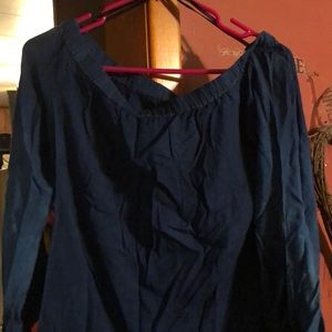 Style envy off the shoulders shirt never worn